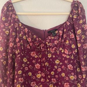 Forever 21 floral dress